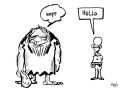 Cartoon-Hello
