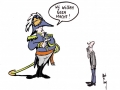 Macht, cartoon gebruikt voor Rijkswaterstaat